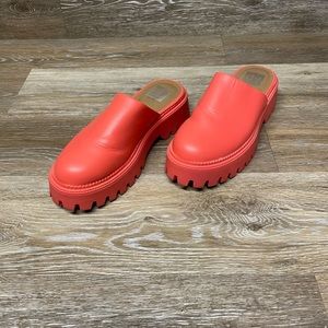Dolce Vita Red Mules